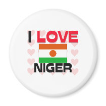 I Love Niger magnets