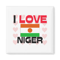 I Love Niger magnets