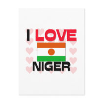 I Love Niger postcards by tshirtshirts I Love Niger postcards