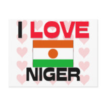 I Love Niger postcards by tshirtshirts I Love Niger postcards