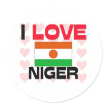 I Love Niger stickers