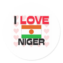 I Love Niger stickers