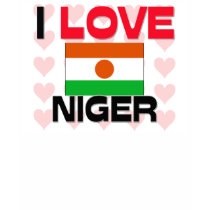 I Love Niger t-shirts