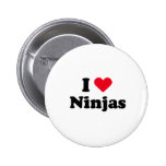 I love ninjas buttons
