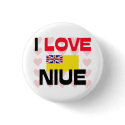 I Love Niue buttons