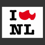 I love NL, I love Holland postcards