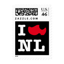 I love NL Postage Stamp