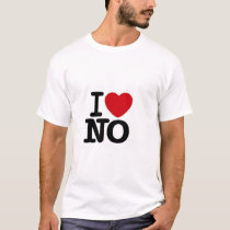 I Love no outlet t-shirts
