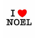 I Love Noel t-shirts