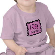 I Love Nonna Cute T-Shirt