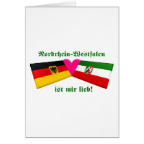 I Love Nordrhein-Westfalen ist mir lieb cards