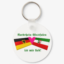 I Love Nordrhein-Westfalen ist mir lieb keychains by Vexillophile I Love Nordrhein-Westfalen ist mir lieb keychains