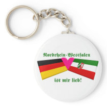 I Love Nordrhein-Westfalen ist mir lieb Keychain