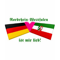 I Love Nordrhein-Westfalen ist mir lieb t-shirts by Vexillophile I Love Nordrhein-Westfalen ist mir lieb t-shirts
