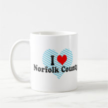 I Love Norfolk County, Canada Mug