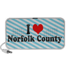 I Love Norfolk County, Canada Notebook Speaker