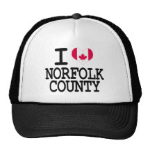 I love Norfolk County Mesh Hats