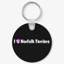 I Love Norfolk Terriers keychains by mrscookiedog I Love Norfolk Terriers keychains