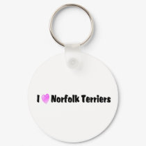 I Love Norfolk Terriers keychains by mrscookiedog I Love Norfolk Terriers keychains