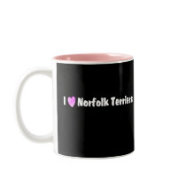 I Love Norfolk Terriers mugs by mrscookiedog I Love Norfolk Terriers mugs