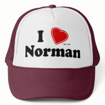 I Love Norman Mesh Hats