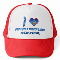 I love North Babylon, New York Mesh Hats