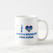 I love North Bangor, New York Coffee Mug