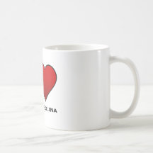 I LOVE NORTH CAROLINA COFFEE MUG