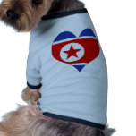 I Love North Korea Pet Clothes