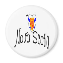 I Love Nova Scotia magnets by NovaScotia I Love Nova Scotia magnets