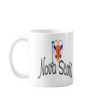 I Love Nova Scotia Coffee Mugs