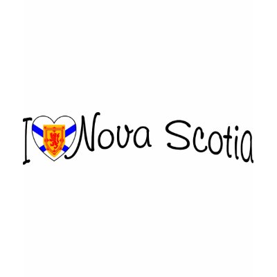I Love Nova Scotia Shirt by NovaScotia