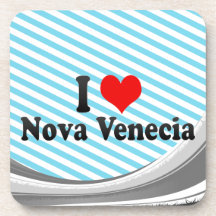 I Love Nova Venecia, Brazil Coasters