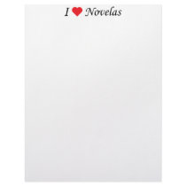 I Love Novelas Letterhead Design