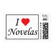 I Love Novelas Postage Stamps