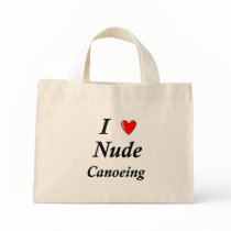 I Love Nude Canoeing bags by nudistgiftshop I Love Nude Canoeing bags