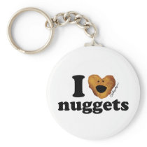 I love nuggets keychains