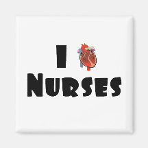 I love nurses magnets