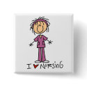 I Love Nursing Tshirts and Gifts buttons by nurse_doctor I Love Nursing Tshirts and Gifts buttons