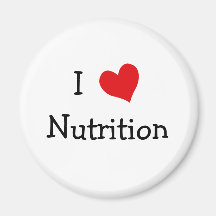 I Love Nutrition Refrigerator Magnets