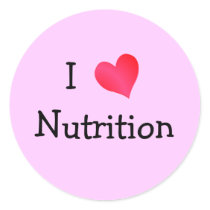 I Love Nutrition stickers