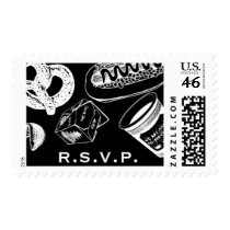 I Love NY A by Ceci New York Postage Stamps