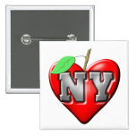 I Love NY Buttons