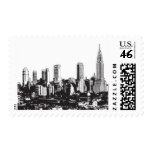 I Love NY D by Ceci New York Postage Stamps