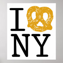 I Love NY Funny Poster