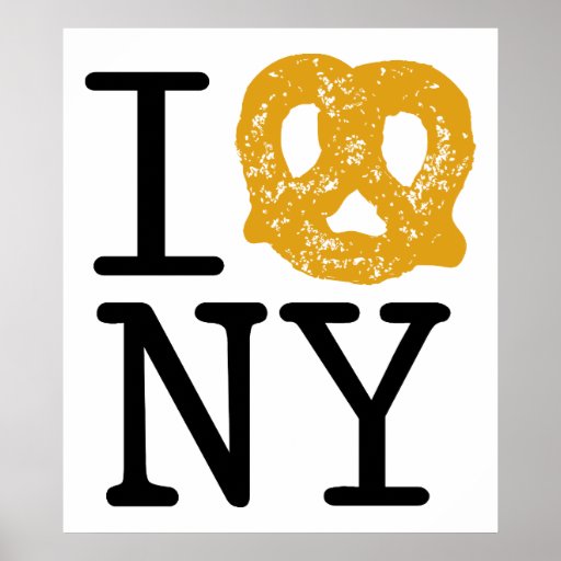 I Love NY Funny Poster