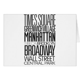 I Love NY Greeting Cards