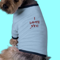 I love NYC pet clothing by Artists4God I love NYC pet clothing