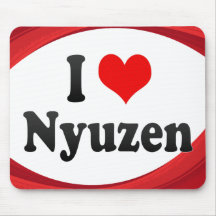 I Love Nyuzen, Japan. Aisuru Nyuzen, Japan Mousepad