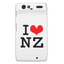 I Love NZ Droid RAZR Covers